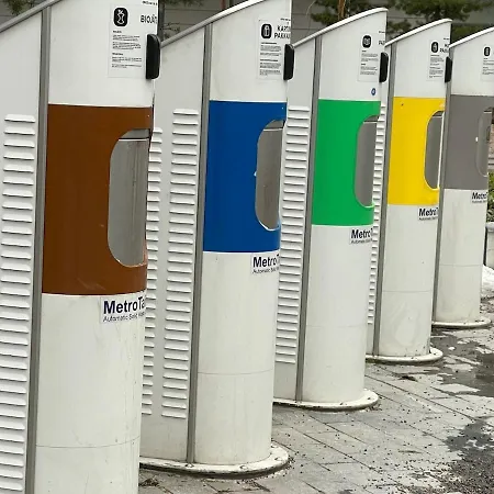 Fredika, Modern 1br,tripla Pasila Prime Location, Gym, Parking, Train Station Near Apartment Helsinki