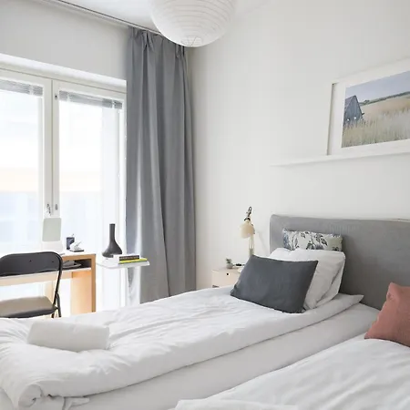 Fredika, Modern 1br,tripla Pasila Prime Location, Gym, Parking, Train Station Near Huoneisto *