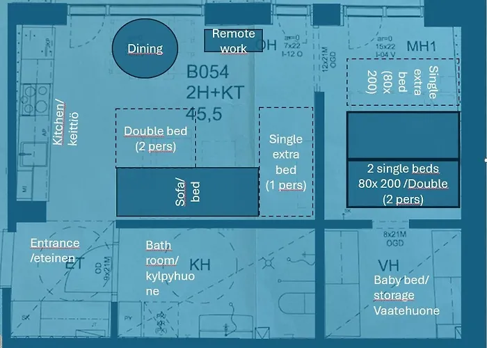 Fredika, Modern 1br,tripla Pasila Prime Location, Gym, Parking, Train Station Near Helsinki
