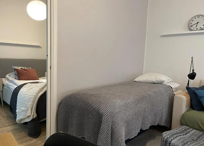 Fredika, Modern 1br,tripla Pasila Prime Location, Gym, Parking, Train Station Near Appartement *