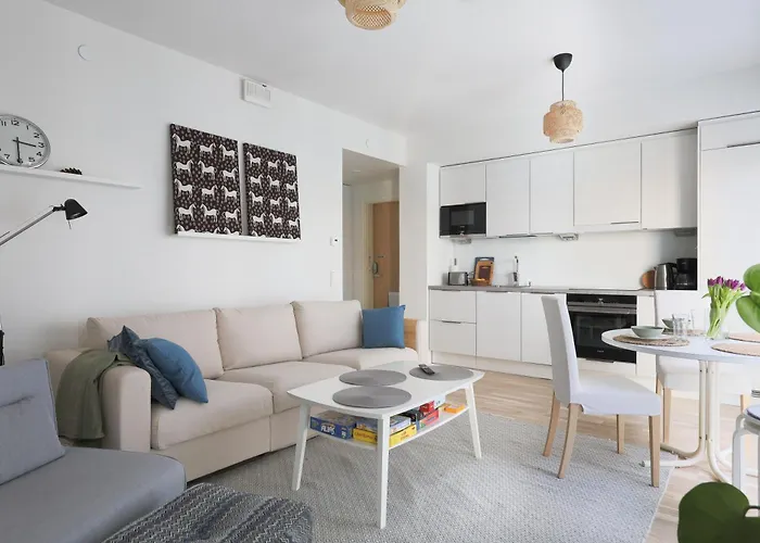 Fredika, Modern 1br,tripla Pasila Prime Location, Gym, Parking, Train Station Near Appartement Helsinki