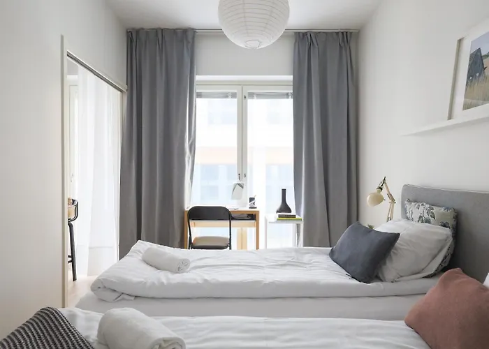 Fredika, Modern 1br,tripla Pasila Prime Location, Gym, Parking, Train Station Near